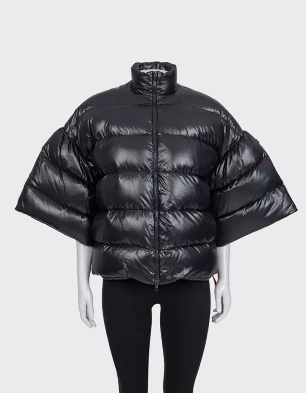 Valentino Black Oversized Puffer Jacket | IT 38/XS